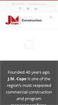 Mobile Screenshot of jmcope.com